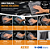 KERS TOALHA DE MICROFIBRA DUAL LOOP 40X40CM 360GSM CINZA - Imagem 2
