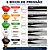 KIT  05 BICOS PARA LAVADORA DE ALTA PRESSAO 1/4" - Imagem 2