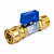 REGISTRO DE ESFERA COM ENGATE RÁPIDO 1/4" M22X14 - Imagem 1