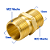 ADAPTADOR EXTENSOR DE MANGUEIRA DE ALTA PRESSÃO M22X15 - Imagem 2