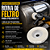BOINA DE FELTRO 4" PARA POLIMENTO DE METAIS E INOX - Imagem 2