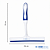 RODO DE SILICONE MULTISUPERFÍCIE 24CM - Imagem 3