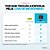 LUVA DE MICROFIBRA AZUL DOUBLE SIDE AUTOAMERICA - Imagem 5