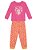 Pijama Infantil Menina Poodle Brandili - Imagem 1