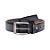 Cinto Masculino de Couro Legítimo 35mm LaCouro – Resistente e Sofisticado, Fivela Prata - 35010 - Imagem 1