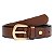 Cinto Feminino de Couro Legítimo 25mm LaCouro – Elegância e Durabilidade - 25523 - Imagem 2