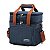 Bolsa Térmica Com Alça Transversal 2 Compartimentos Cor:Azul - Imagem 1