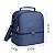 Bolsa Térmica Com Alça Transversal 2 Compartimentos Cor:Azul - Imagem 7