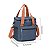 Bolsa Térmica Com Alça Transversal 2 Compartimentos Cor:Azul - Imagem 2