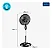 Ventilador Mondial 40cm Coluna Ajustável - Imagem 1