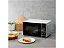 Micro-ondas Midea 27L Branco Frente preta - Imagem 2