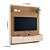 Painel para TV 55" Luciana Cinamomo Off White - Imagem 2