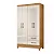 Roupeiro Moval Chile Natural Off White - Imagem 2