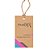 Tag Personalizada Kraft 280g 4x0 colorido frente - Imagem 1