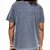 Camisa Estonada CU-MU-RU Azul Marinho Plus Size - Imagem 2