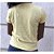 Camisa Baby Look Estonada Cumuru Vibes Amarela Clara - Imagem 2