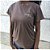 Camisa Baby Look Estonada Cumuru Vibes Marrom - Imagem 1