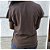 Camisa Baby Look Estonada Cumuru Vibes Marrom - Imagem 2