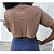 Cropped Estonado Cumuru Marrom - Imagem 2