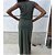 Vestido Regata Longo Estonado Cumuru Vibes Verde Escuro - Imagem 2