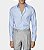 Camisa Social Masculino Azul Claro Slim - Imagem 3