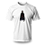 Camiseta Umbanda - Estampa Esquerda Capa Preta - Imagem 1
