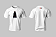 Camiseta Umbanda - Estampa Esquerda Capa Preta - Imagem 3