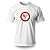 Camiseta Umbanda - Estampa Esquerda Tridentes Coloridos Cruzados - Imagem 1