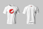 Camiseta Umbanda - Estampa Ogãs Atabaque Vermelho - Imagem 3