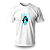 Camiseta Umbanda - Estampa Iemanjá Azul - Imagem 1