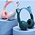 Fone De Ouvido Bluetooth Gatinho LED - Imagem 1