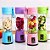 Mini Liquidificador Mixer Juice Garrafa Portátil USB Recarregável – 6 Lâminas - Imagem 2