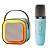 Caixinha De Som Karaokê Bluetooth Com 01 Microfone - Imagem 2