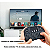 Mini Teclado Controle Sem Fio Para Smart Tv Box Iluminado Luz Led - Imagem 1