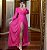 Vestido Longo em Lurex Sophia Pink - Imagem 1