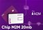 CHIP DE DADOS M2M DA VIVO 20MB - Imagem 1