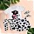 Kit Pijama Curto de Verão Vaca Cow Print + Chinelo de dedo - Imagem 1