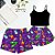 Kit Pijama Baby Doll Cropeed Preto Casal Mozão Drinks Samba Canção Masculino - Imagem 1