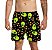 Kit Pijama Baby Cropped Preto Casal Mozão Alien Preto Samba Canção Masculino - Imagem 2