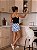 Pijama Feminino Baby Doll Alcinha Preto Olho Grego - Imagem 4