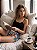 Pijama Feminino Baby Doll Alcinha Preto Dog Colorido - Imagem 2