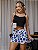 Pijama Feminino Cropped Alcinha Preto Olho Grego - Imagem 1