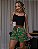 Pijama Feminino Cropped Alcinha Preto Bicho Preguiça - Imagem 1