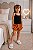 Pijama Baby Doll Feminino Infantil Estampa Flintstones - Imagem 2