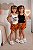 Pijama Baby Doll Feminino Infantil Estampa Flintstones - Imagem 5