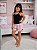 Pijama Baby Doll Feminino Infantil Estampa Ovelhinha Rosa - Imagem 2