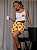 Pijama Feminino Cropped Alcinha Feminino Morango Lacinho - Imagem 2