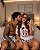 Pijama Manga Curta Casal Vaquinha Preta + Bermuda Masculina Vaquinha - Imagem 3