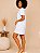 DUPLICADO - Kit 2 Peças Camisola Branca Vaquinha + Cropped Preto Shorts Vaquinha Preta - Imagem 3