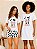 DUPLICADO - Kit 2 Peças Camisola Branca Vaquinha + Cropped Preto Shorts Vaquinha Preta - Imagem 5